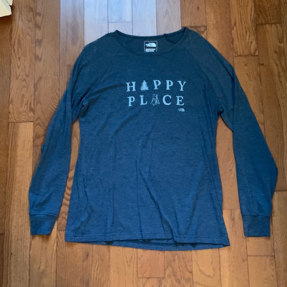 The North Face Long Sleeve Women’s Tee “Happy Place”